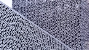 Chapa perfurada para fachada