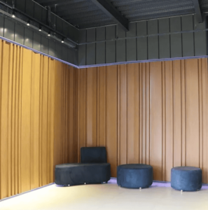 Painel de madeira para decoração